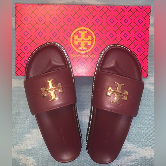 TORY BURCH EVERLY ANATOMIC SANDALS - Picture 1 of 5